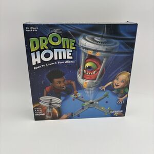 PlayMonster Drone Home Flying Drone Board Game 7020 Complete w/ Box 2-4 Player